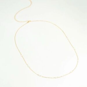 Valentine Pearls Gold Waist Chain